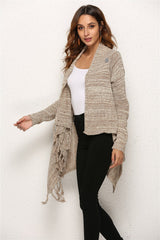 Serena Asymmetrical Hem Cardigan