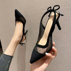 Point Toe Kitten Heels Pumps