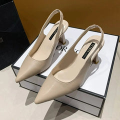 Point Toe Kitten Heels Pumps