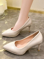 Point Toe Kitten Heels Pumps
