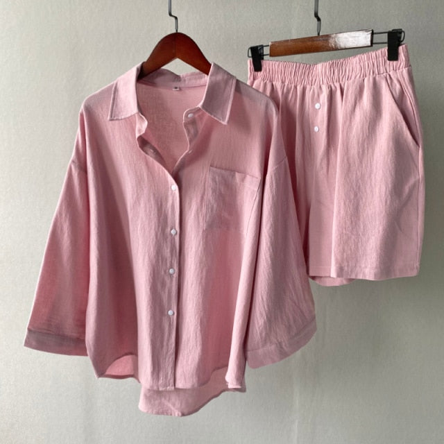 Myla Shirt + Shorts Set