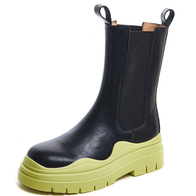 Botas de cuero Khloe