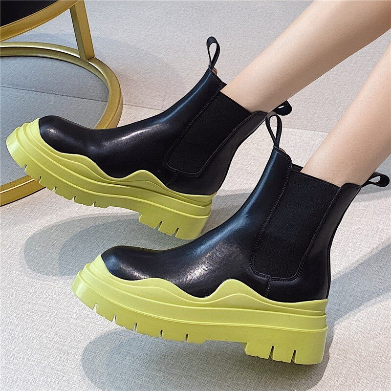 Botas de cuero Khloe