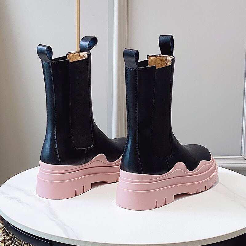 Botas de cuero Khloe