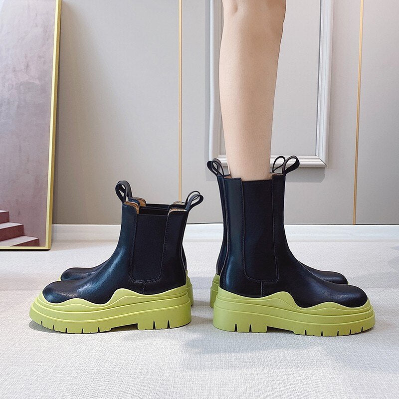 Botas de cuero Khloe