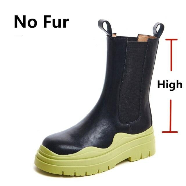 Botas de cuero Khloe