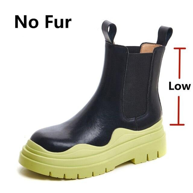 Botas de cuero Khloe