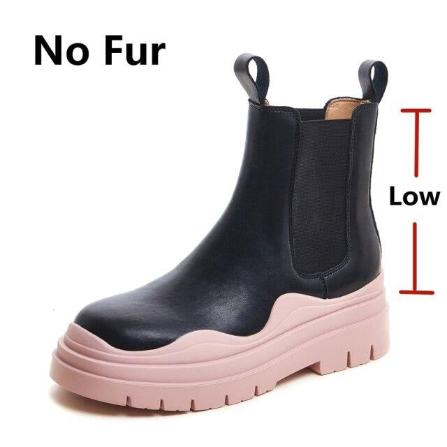 Botas de cuero Khloe