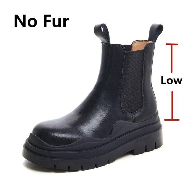 Botas de cuero Khloe
