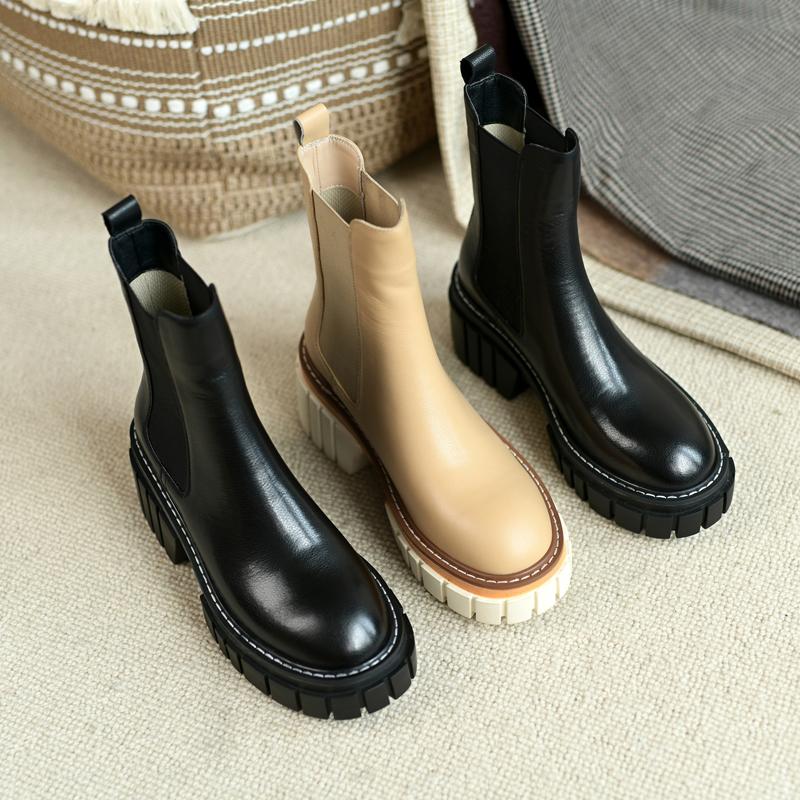 Nell Lederstiefel