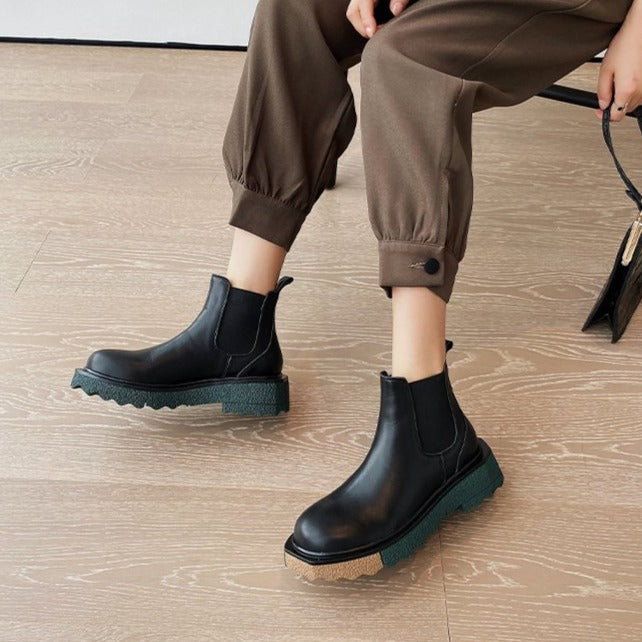 Botas de cuero Lien