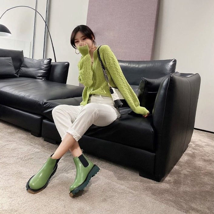 Botas de cuero Lien