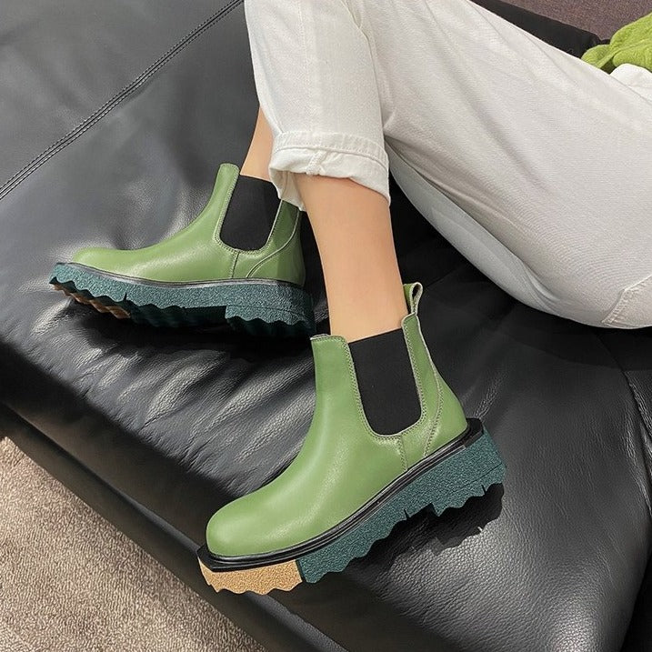 Botas de cuero Lien