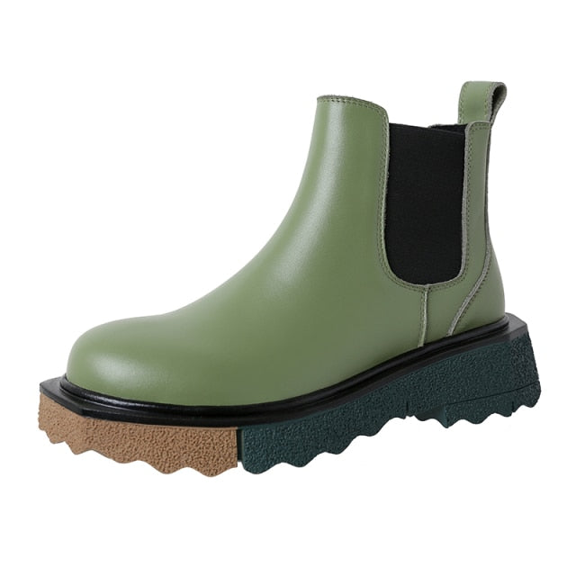 Botas de cuero Lien