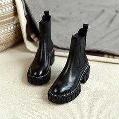 Nell Lederstiefel