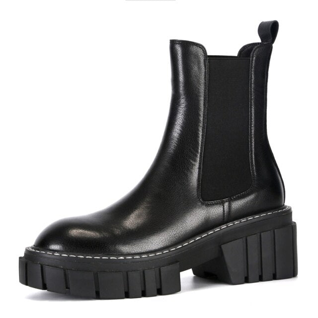 Nell Lederstiefel