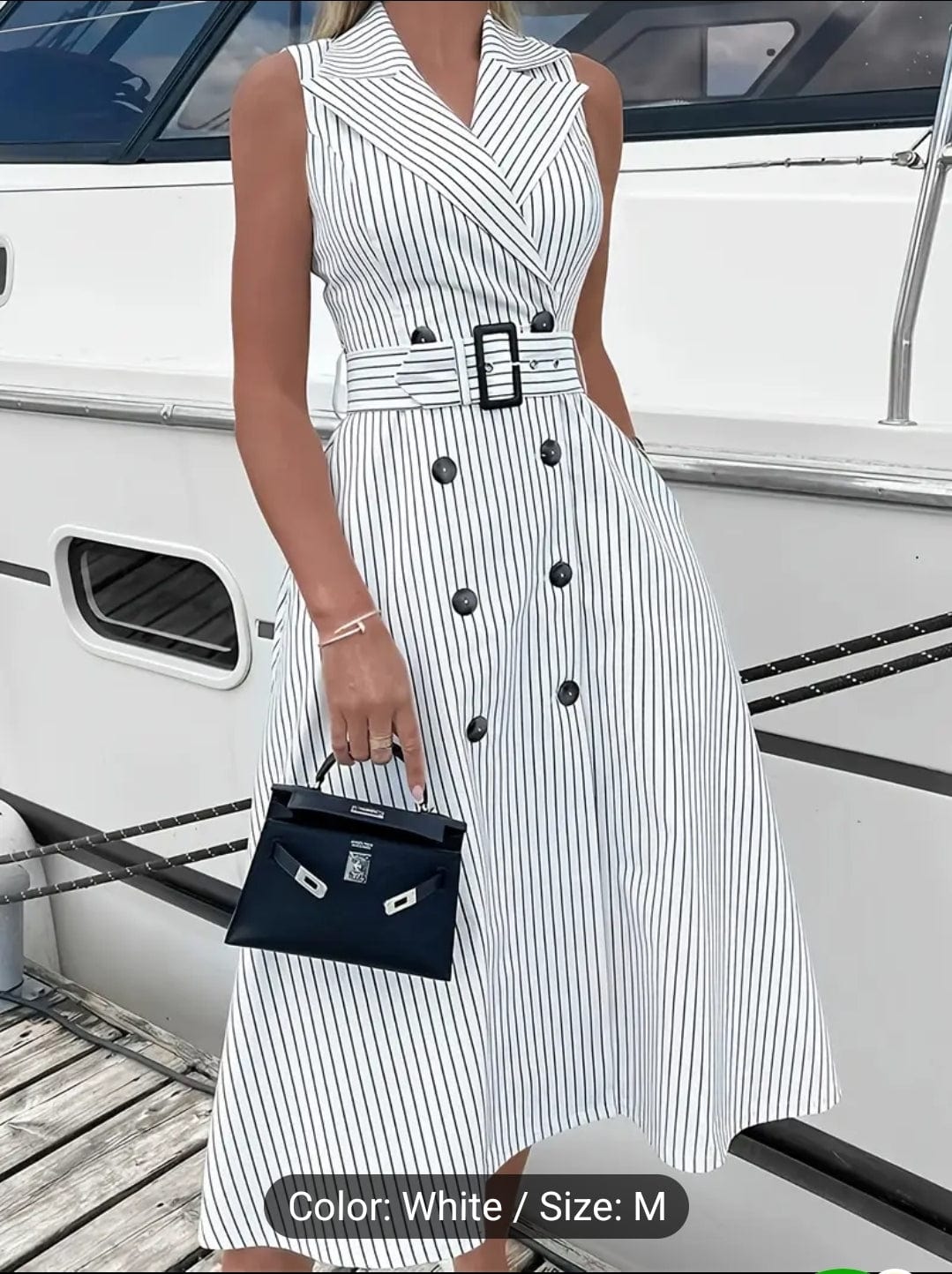 Riviera Belted Dress