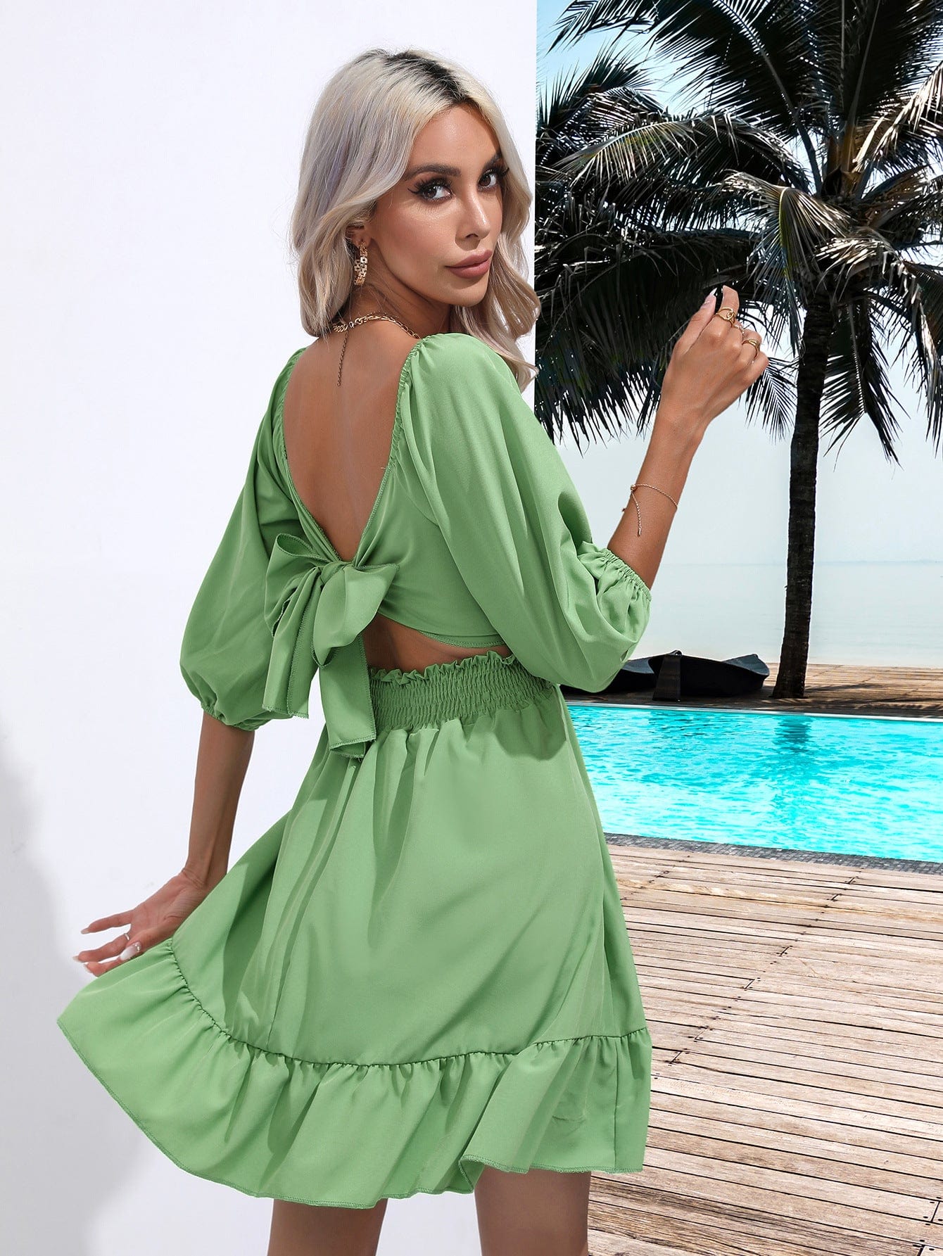 Alexis Boho Mini Dress