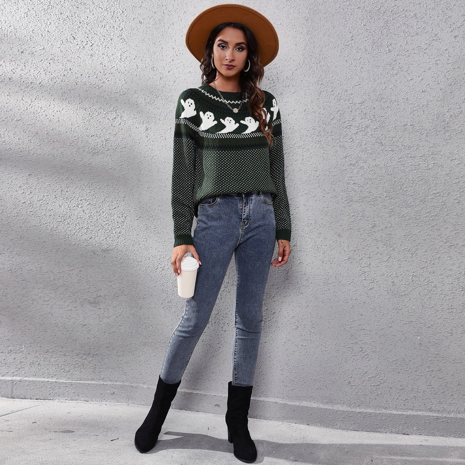 Halloween Knitted Sweater