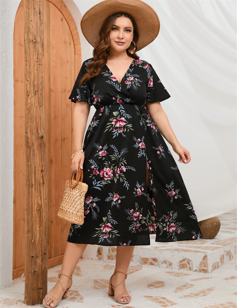 Plus Size Bella Midi Dress