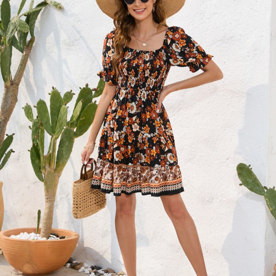 Quinley Boho Mini Dress