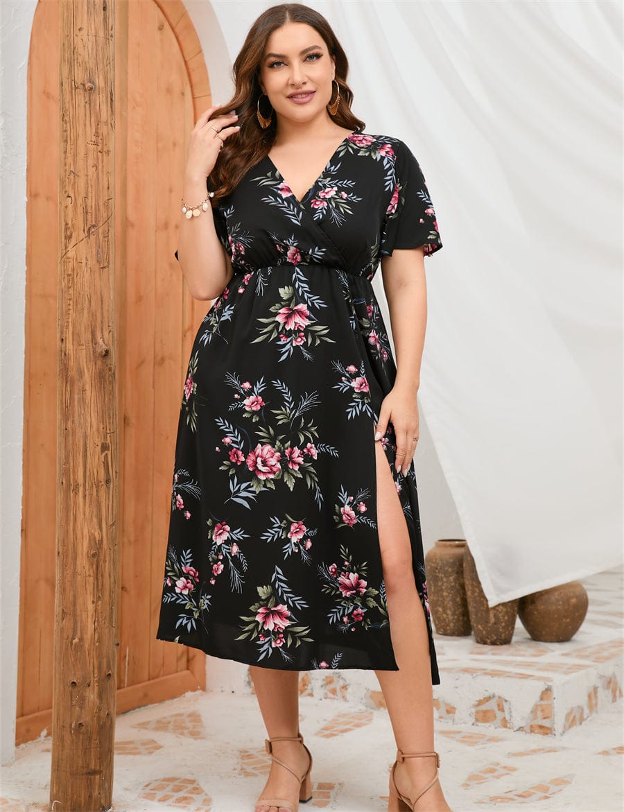 Plus Size Bella Midi Dress