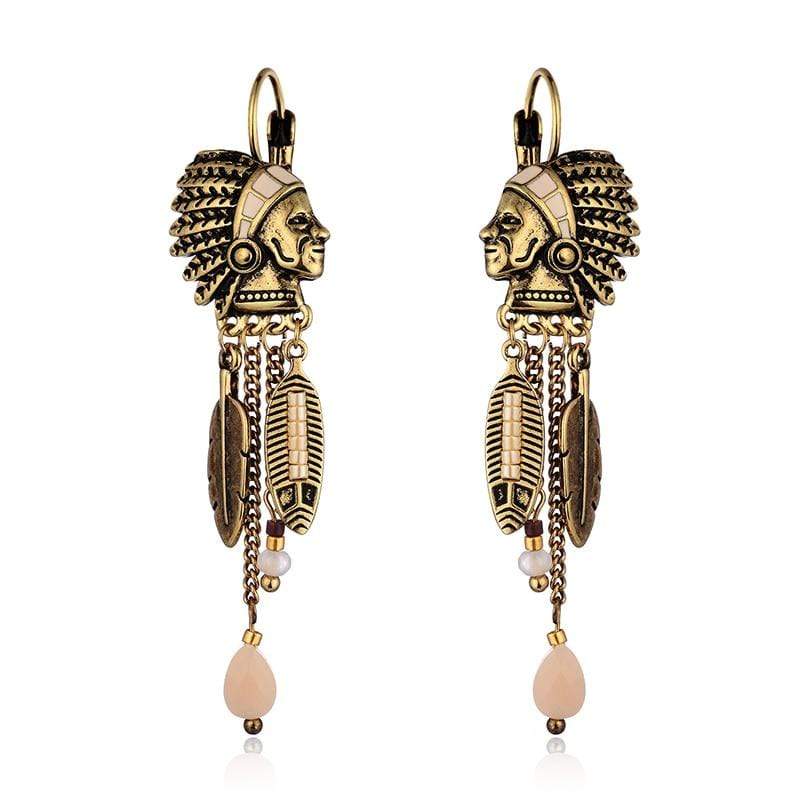 Native American Tassel Earrings