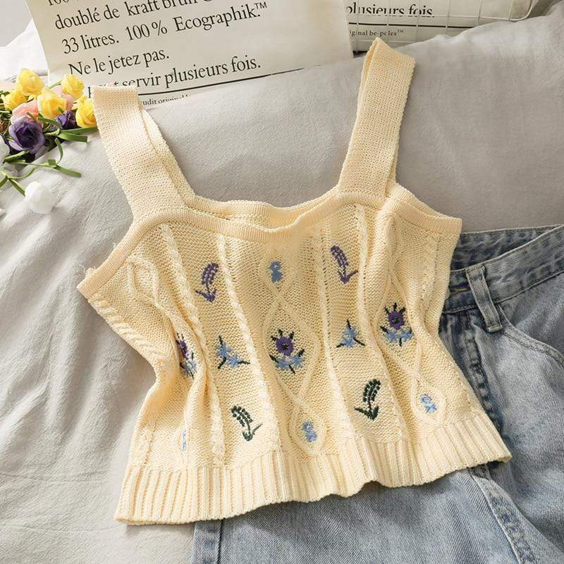 Lena Floral Crop Top