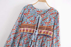 Aviva Ethnic Design Chic Dress