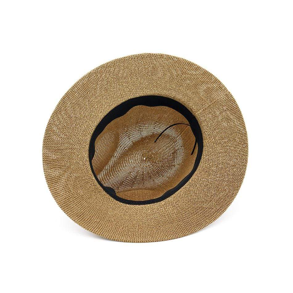 Black Belted Panama Hat