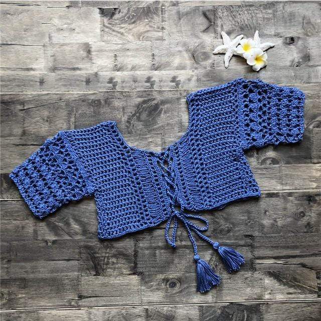 Mia Handmade Crochet Women Knit Top