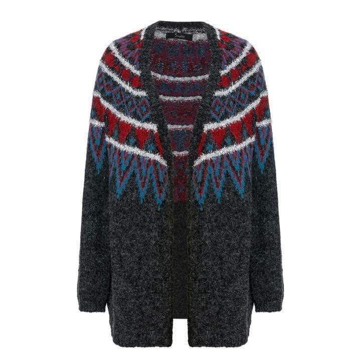 Fair Isle Knitted Cardigan