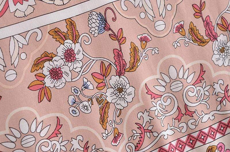 Elena Pink Maxi Dress