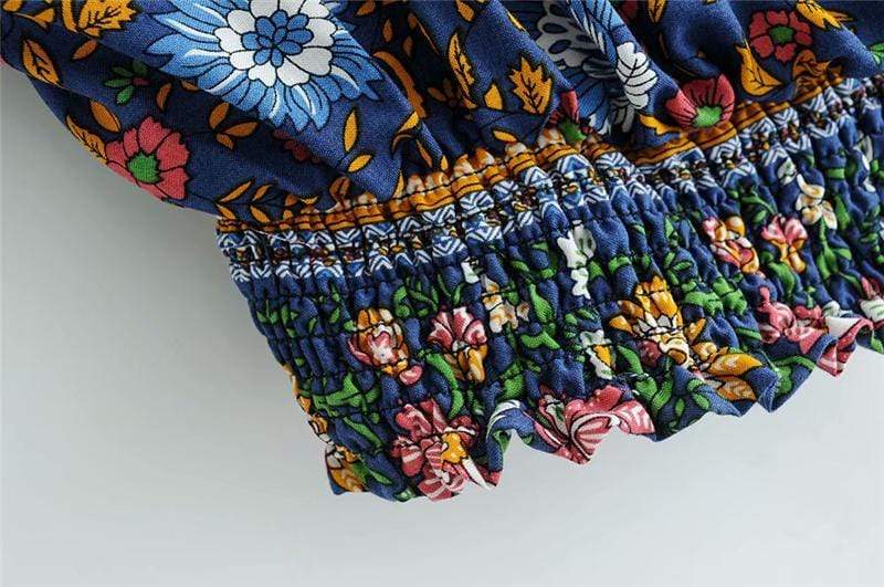 Elowen Boho Crop Blouse