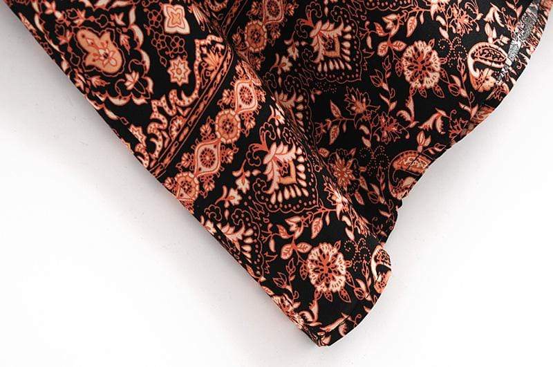 Ethnic Floral Maxi Dress