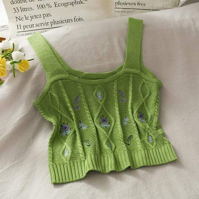Lena Floral Crop Top