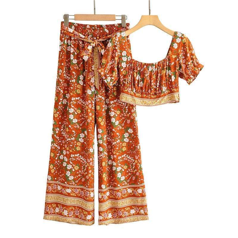 HARMONY Top & Belted Trousers