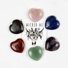 Heart Shaped Crystals Gemstones