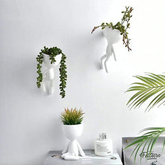 Human Sculptures Plant Pots