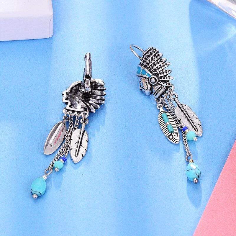 Native American Tassel Earrings