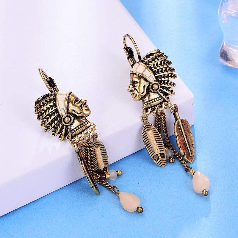Native American Tassel Earrings