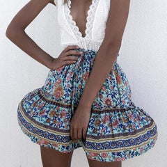 Ivy Ditsy Floral Mini Skirt