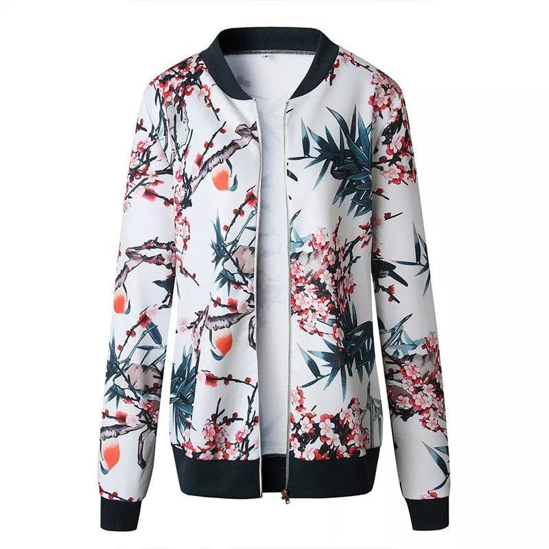 Alisha Floral Bomber Jacket