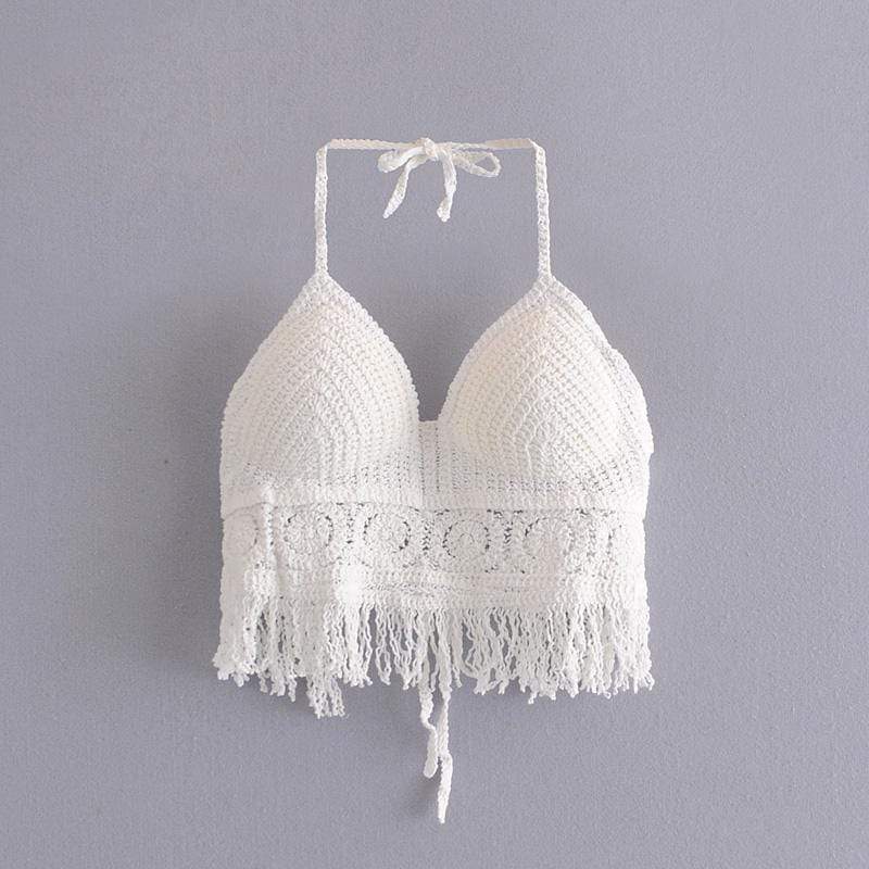 Jasmine Knitted Crop Top