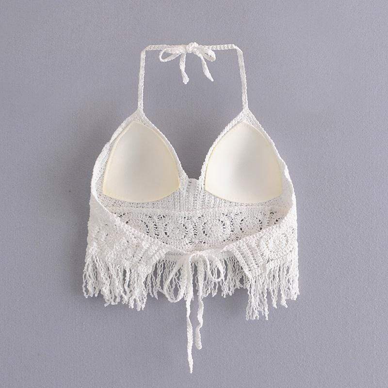 Jasmine Knitted Crop Top