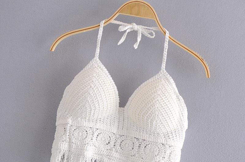 Jasmine Knitted Crop Top