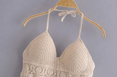 Jasmine Knitted Crop Top