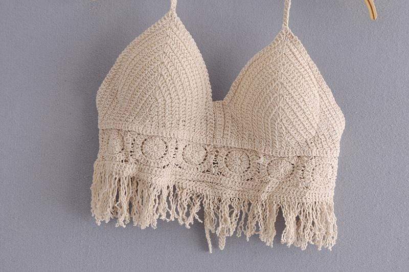 Jasmine Knitted Crop Top