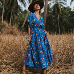 JETTA Maxi Dress - Blue