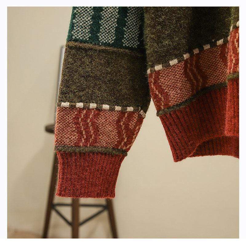 Kalea Retro Knitted Sweater